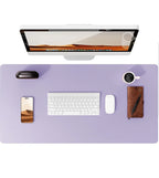 Large PU Leather Desk Pad – Non-Slip Office Mouse Pad & Desk Protector for Laptop, Keyboard, and Workstation
