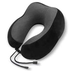 1pc U Travel Memory Cotton Pillow NeckMotor Cars And Aeroplanes NapMagnetic Fabric Ushaped