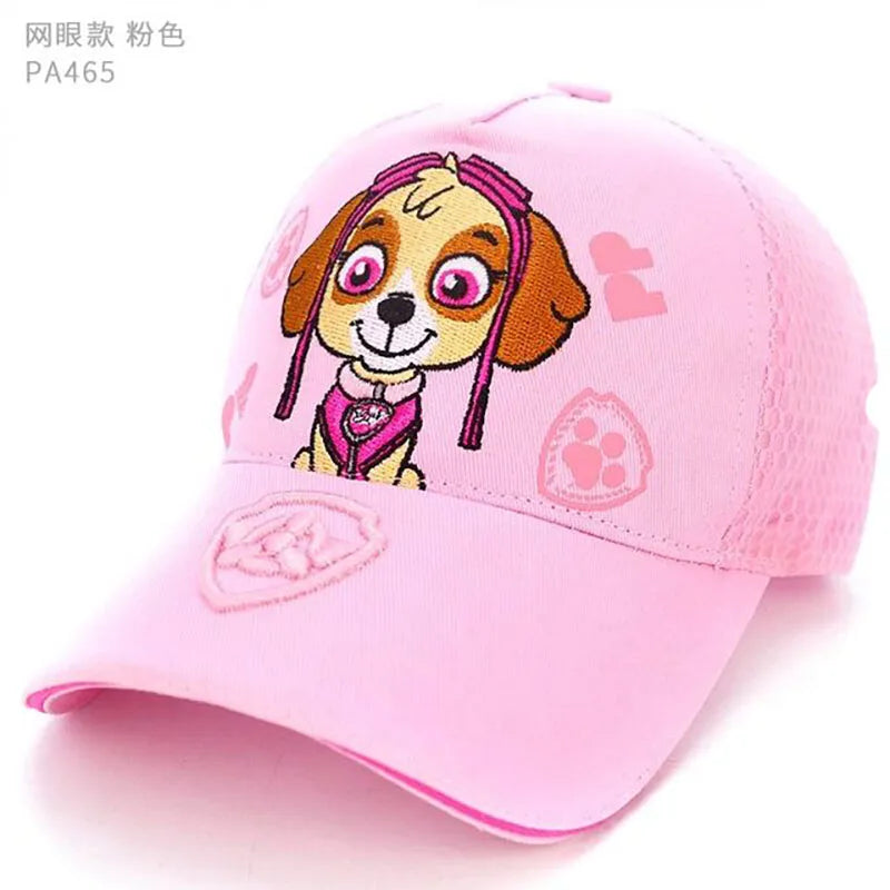 Genuine Paw Patrol Cartoon Child Baseball Cap Hip Hop Mesh Sun Protection Sun Hat Boys Girls Caps Snap back Hats Sports Hat