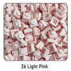 100Pcs DIY Bricks Parts 3024 1x1 Plate Educational Tech Construction Assmble Compatible Block Parts Toys for Child Kids