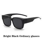Fit Over Polarized UV400 Sunglasses for Prescription Glasses