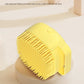 Dog Bathing Brush Pet Massage Brush Shampoo Dispenser Soft Silicone Brush Rubber Bristle for Dogs and Cats Shower Grooming Tool - WTN Essentials 
