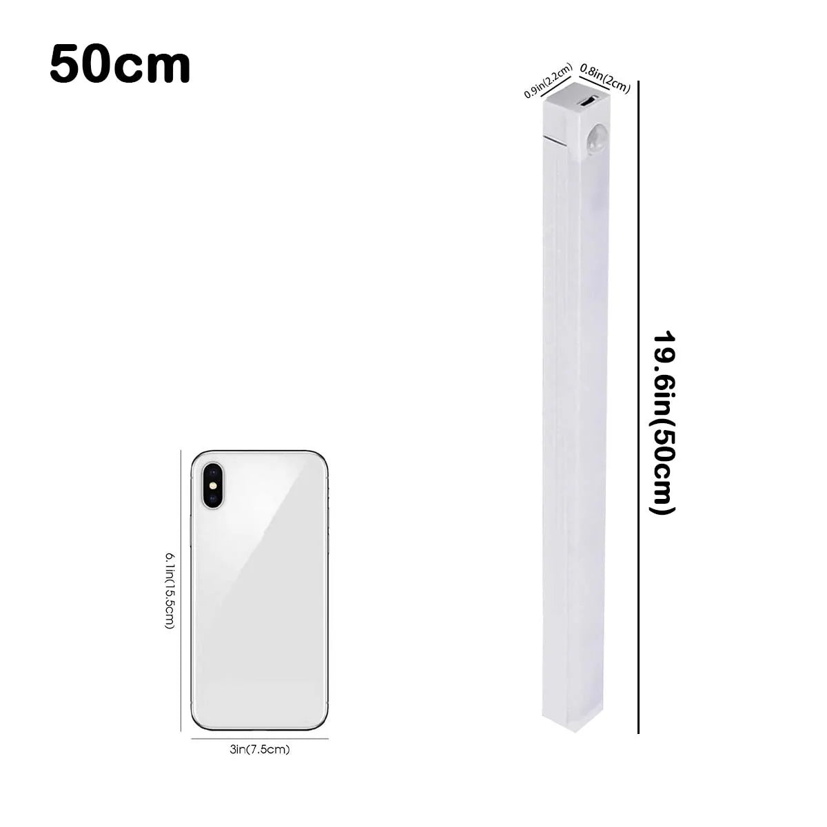Wireless LED Night Light Rechargeable Magnetic Sensor Light Closet Kitchen Bedroom Stair Sensor Light Home Decor Wall Lamp