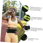 Waterproof Running Waist Bag Phone Holder Fitness Belt for Men & Women