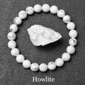 Natural Black Agates Beads Bracelet Women Men Genuine Black Onyx Natural Stone 6mm 8mm Smooth Round Beads Lucky Energy Jewelry
