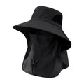 Sun Fishing Hat Women's Bucket Hat with Neck Cover Breathable Wide Brim Summer UV Protection Hat for Travel Holiday Beach