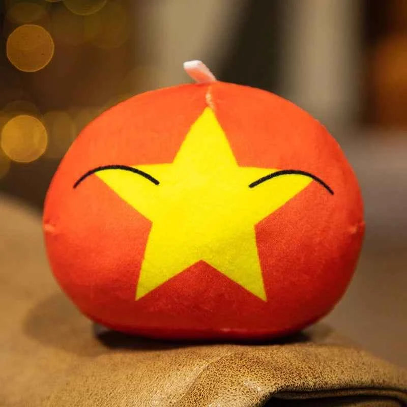 70 styles 10cm Country Ball Plush Toys Polandball Pendant Country Balls Countryball Stuffed Doll Toy Christmas Gift for Kids