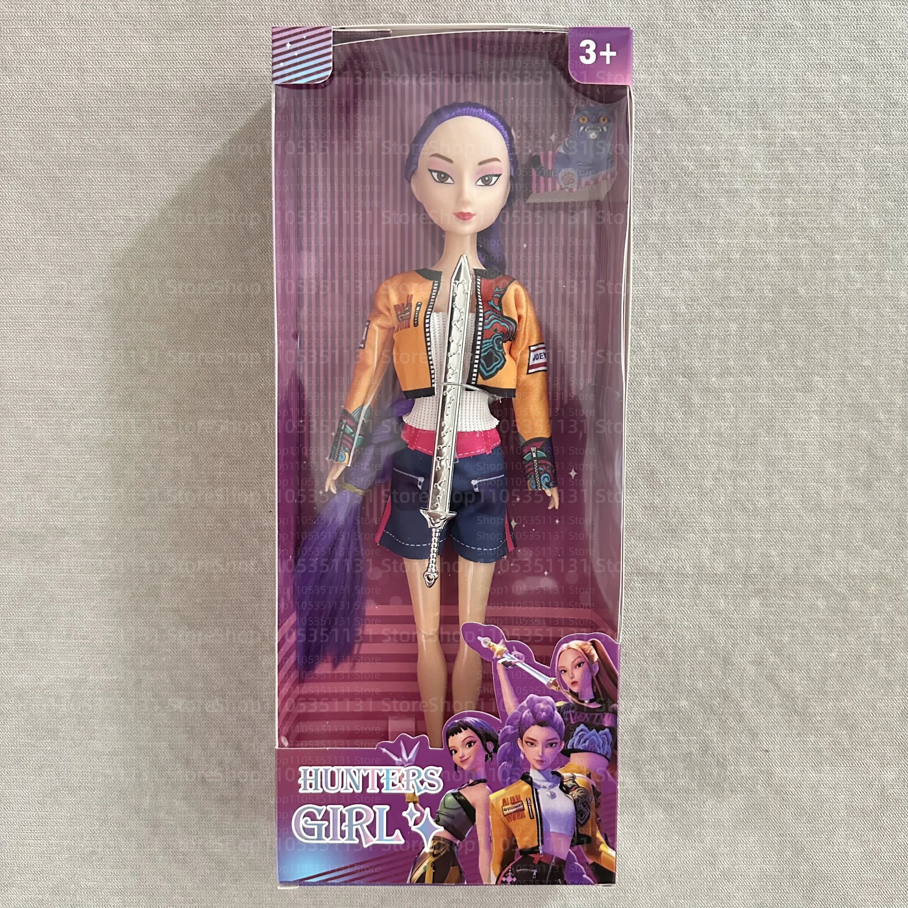 Kpop Anime Vinyl Doll Set – Rumi Mira Zoey Articulated Toy
