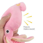 Cotton Rope Octopus Dog Toy Interactive Sound Chew Toy for Pets