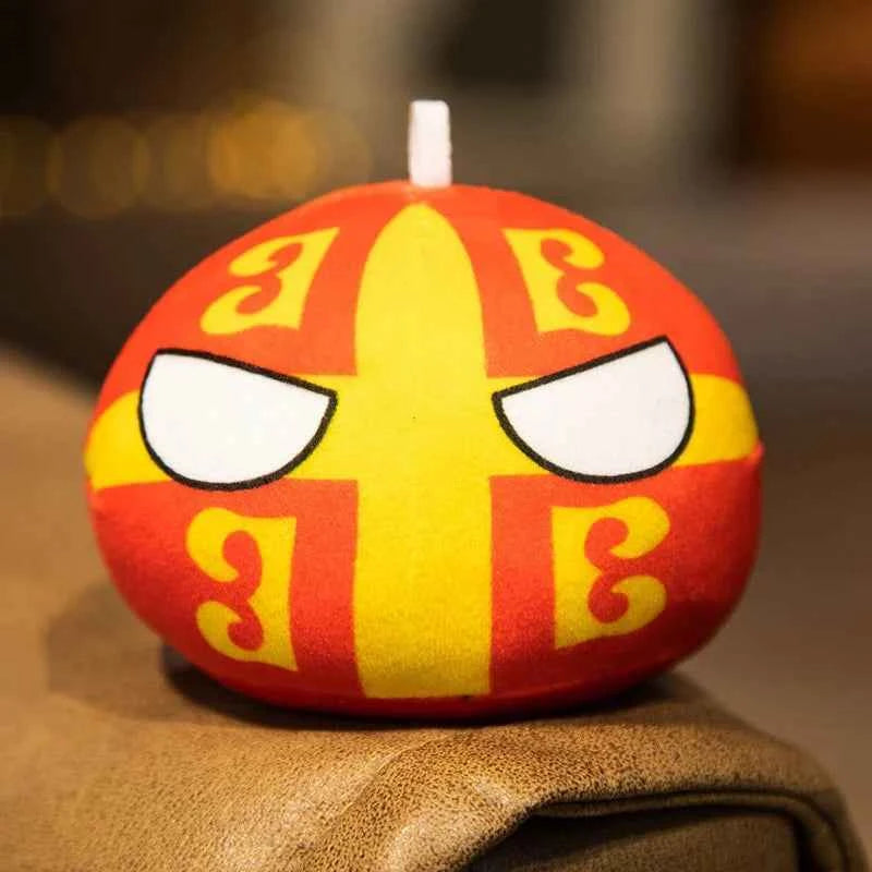 70 styles 10cm Country Ball Plush Toys Polandball Pendant Country Balls Countryball Stuffed Doll Toy Christmas Gift for Kids