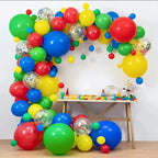 5/10/12/18inch Green Balloon Jungle Green Blue Hot Pink White Latex Balloon Birthday Party Decoration Baby Shower Wedding
