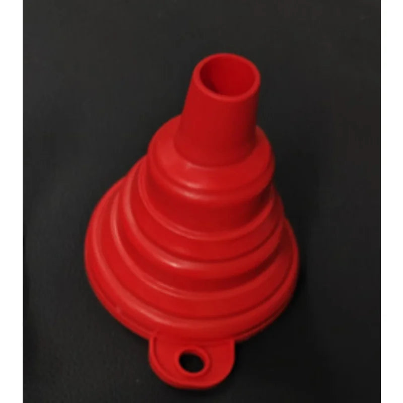 Car Engine Funnel Universal Silicone Liquid Funnel Washer Fluid Change Foldable Portable Auto Engine Oil Petrol Change Funnels