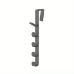 Over the Door Clothes Hanging Rack – Plastic Door Storage Organizer