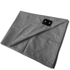 Conductive Silver Fiber Flat Bedsheet with Earthing Cord Antistatic Health Protection Sheet Grounded Improvement Sleep