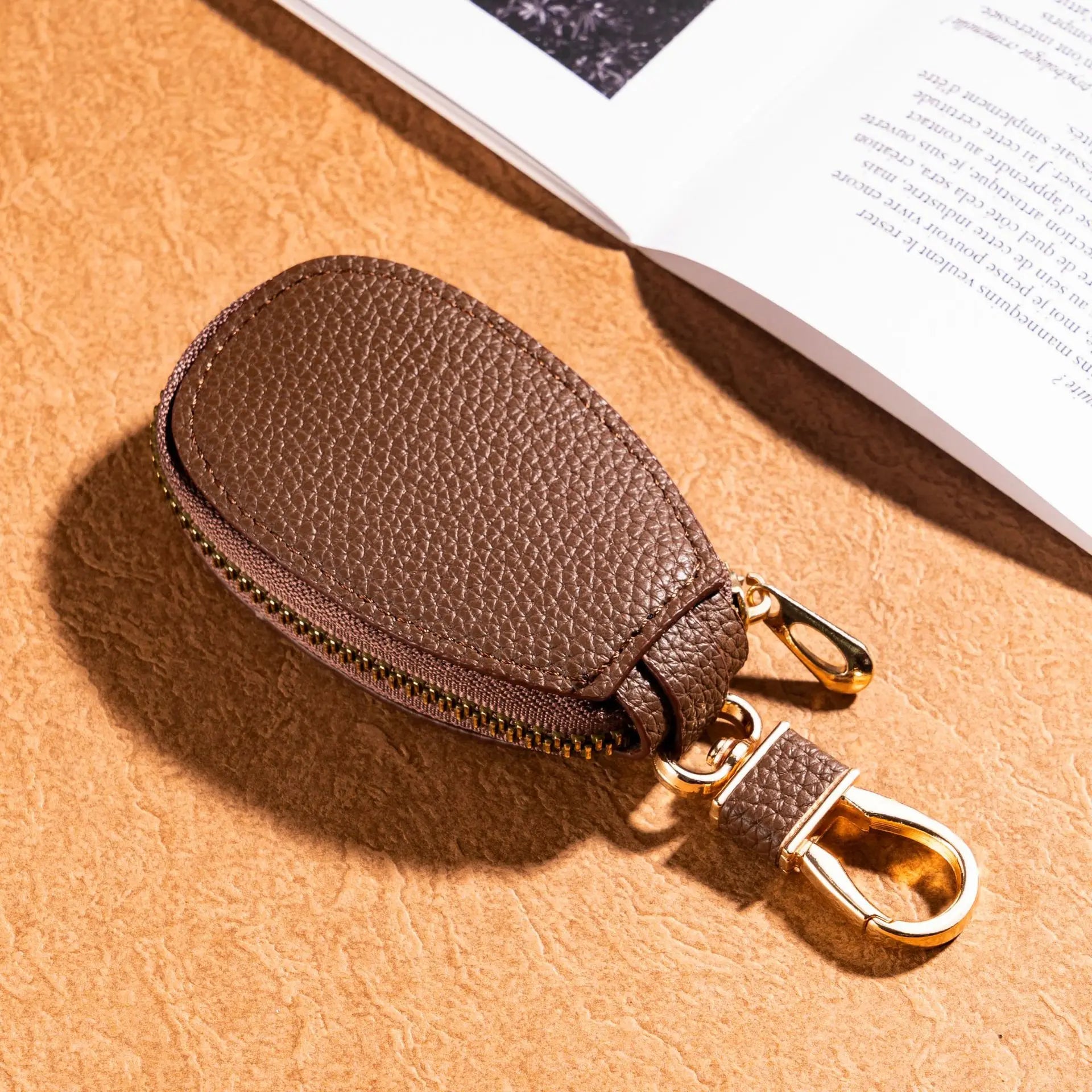 Key Bag Men's And Women's Key Bag  Large Capacity Multi-function Key Chain Storage Bag Simple And Small Household