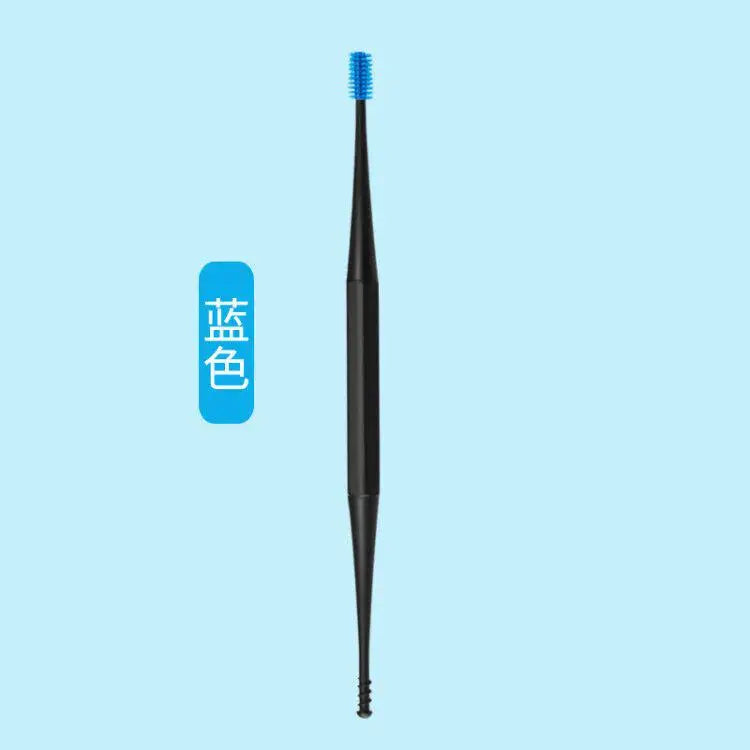 Reusable Cotton Swab Spiral Ear Wax Remover Silicone Sticks Double-headed  Ear Pick Ear Cleaning Tool For Cleaning Makeup