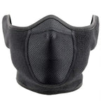 Outdoor face mask, cycling antifreeze head cover, winter skiing face protection, warm ear mask, fleece windproof face mask