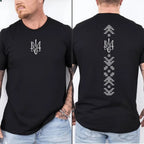 Ukraine Shirt UNISEX Ukraine Flag Shirt Symbol Tryzub Ukrainian Patriotic Shirt Summer Camisetas Nostalgia Street Fashion Tops