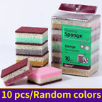 High Density Sponge Cleaning Cloth, Dishwashing Cloth, Non Greasy Kitchen and Catering Supplies, Sponge Brush, Pot and Bowl