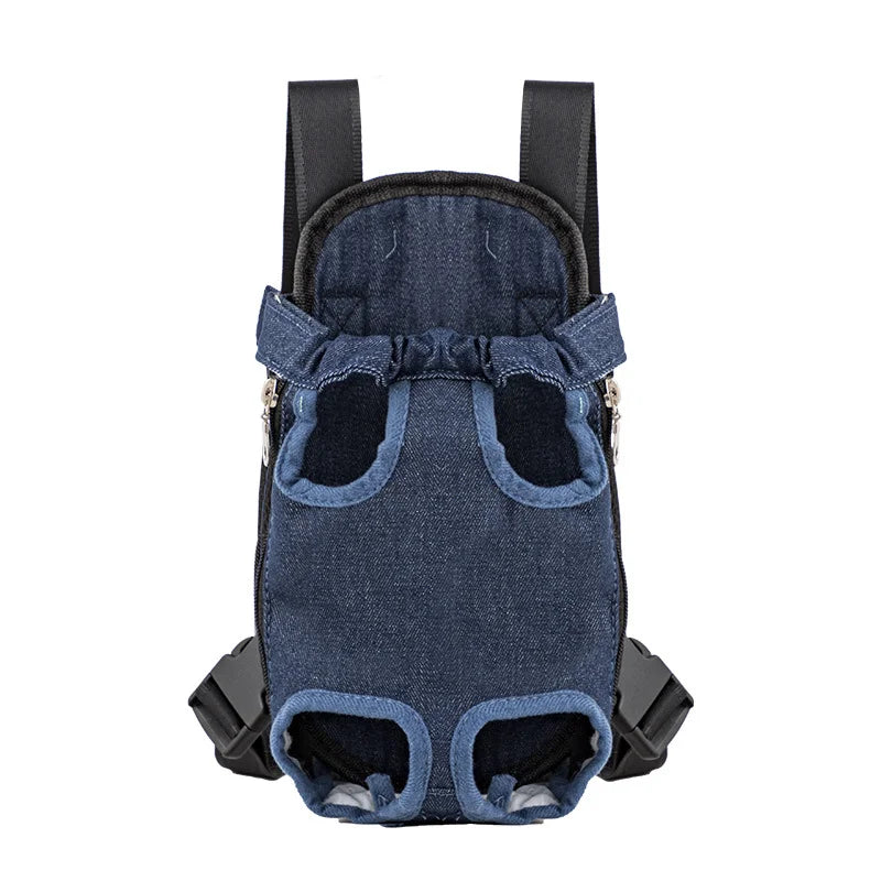 Adjustable Pet Backpack Carrier for Cats & Small Dogs