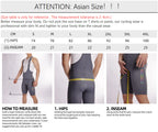 DAREVIE Men's Cycling Bretelle Seamless 2.0 PRO Level Men Cycling Shorts 6H 500KM Ride Men's Cycling Bib Shorts 4-Way Stretch
