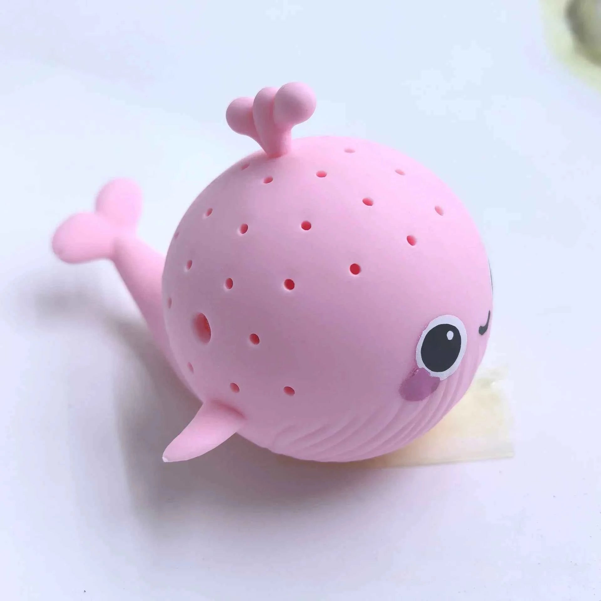 Baby Bath Toys Sponge Water Absorbing Whale Squeezing Stress Relief Toys Summer Swimming Play Water Toy for Children Squishy Kid