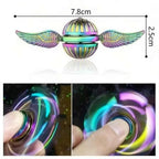 EDC Magic Fidget Spinner, Adult Stress-resistant Fidget Spinner Irritability Stress-relieving Toy, Rotating Metal Ball Table Toy