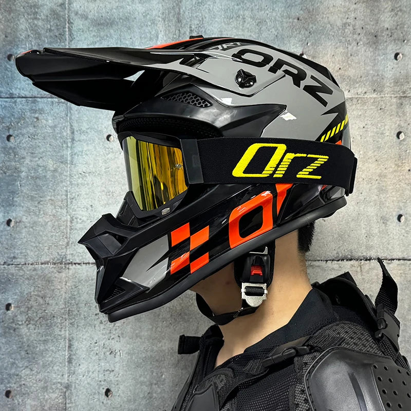 Motorcycle helmet motorcross off-road helmets ATV Dirtbike downhill racing helmet DOT capacete