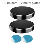 Magnetic Car Phone Holder Magnet Mount Bracket Stick on Car Dashboard Wall Mobile Cell Support in Car for iPhone Samsung Xiaomi