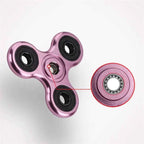 Aluminum Alloy Fidget Spinner Stress Relief Toy – Silent Desk Gadget