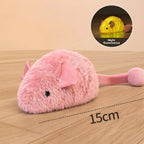 Interactive Plush Mouse Cat Toys Simulation Mice Kitten Self-Playing Plush Toys Indoor Pet Cats Chew Toy