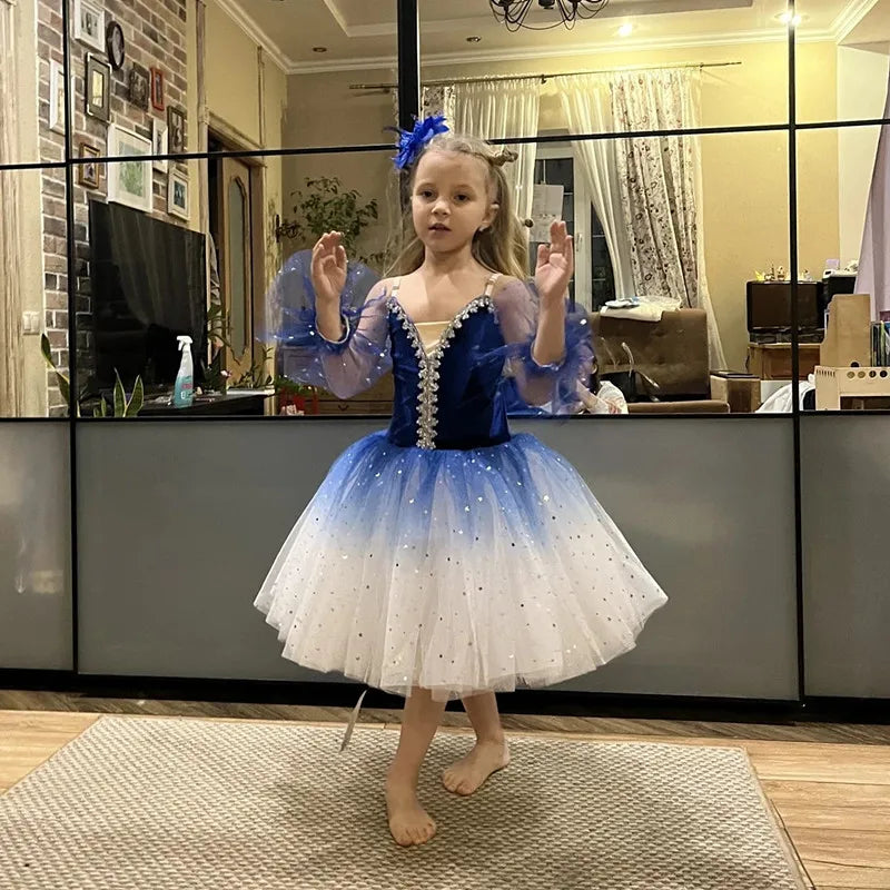Girls' dance skirt, children's ballet skirt, school dance performance skirt, girls' ballet costume, dance performance costume