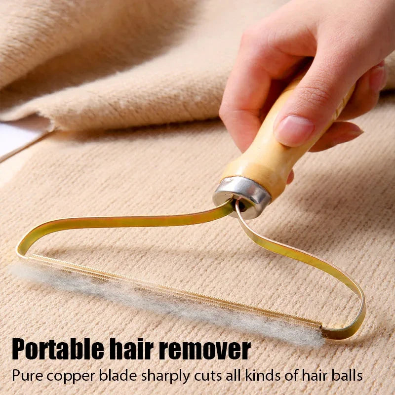 Pet Hair Remover Portable Manual Scraper Lint Cleaner Sticky Brush Cat Hair Removal Brush Hair Removal Tool Cat Accessories - WTN Essentials 