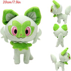 Pokemon Sprigatito Fuecoco Quaxly Kawaii Plush Toys Cute Anime Scorbunny Cinderace Stuffed Animals Peluche Dolls Festivals Gifts