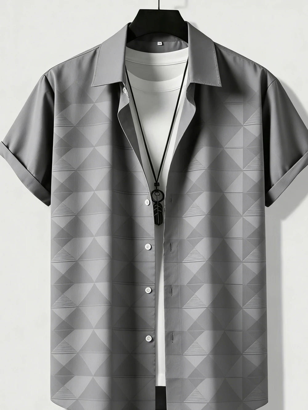 Men's Fashion Street Short-Sleeve Shirt High-Definition Pattern 3D Printed Shirt Hawaiian Outdoor Party Social Men's Clothing