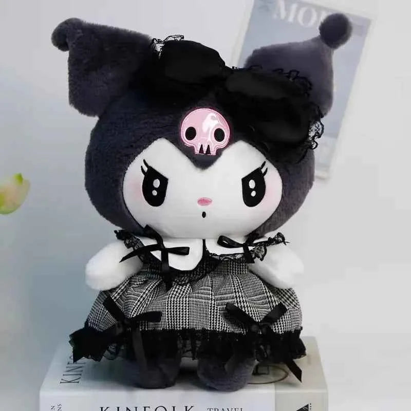 Sanrio Plush Kawaii Sanrio Kuromi My Melody Cinnamoroll Plush Toys Doll Pillow Anime Cartoon Kids Gifts Room Decoration Dolls.**