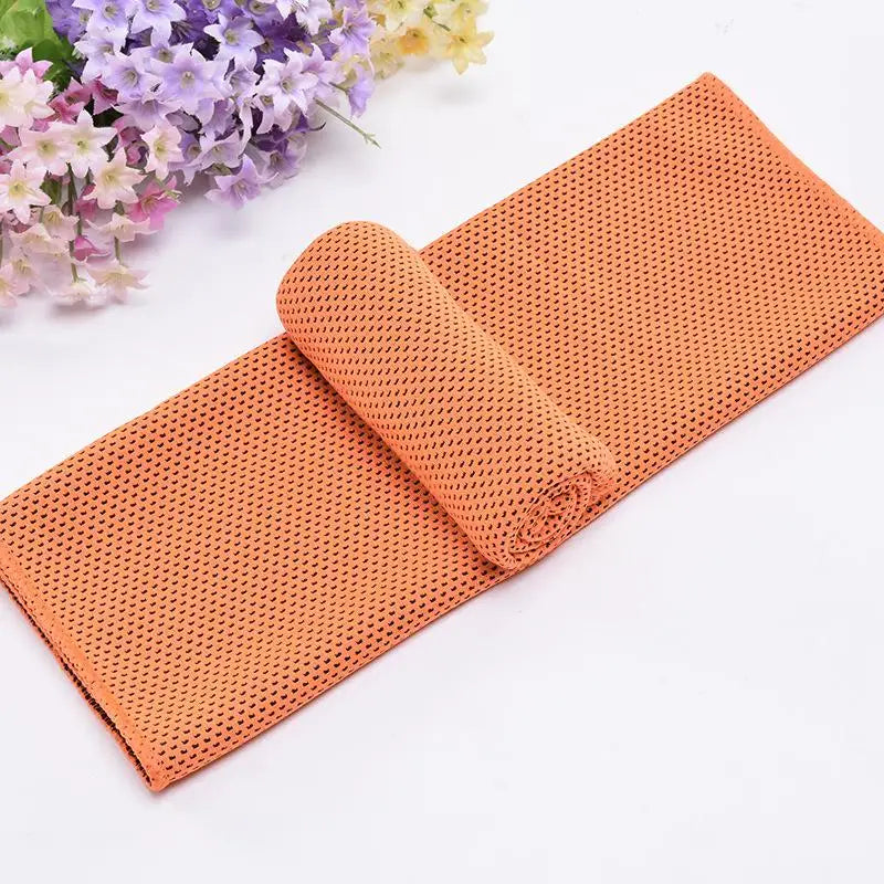 Circular Silicone Wrapped Cold Towel Cooling Towel Quick Drying Microfiber Towels Beach Accessories Towel Sport Fitness 2026