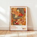 Yayoi Kusama Koi Fish Jellyfish Animal Canvas Prints Japanese Hokusai Giant Wave Wall Art Posters for Living Room Home Decor