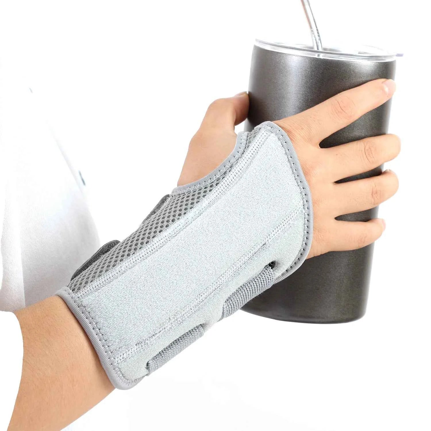 1pc Compression Wrist Brace Protector Carpal Tunnel Sports Wrist Guard Orthopedic Hand Brace Splint Wristband Syndrome Arthritis