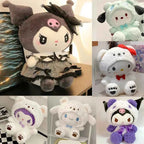 Sanrio Plush Kawaii Sanrio Kuromi My Melody Cinnamoroll Plush Toys Doll Pillow Anime Cartoon Kids Gifts Room Decoration Dolls.**