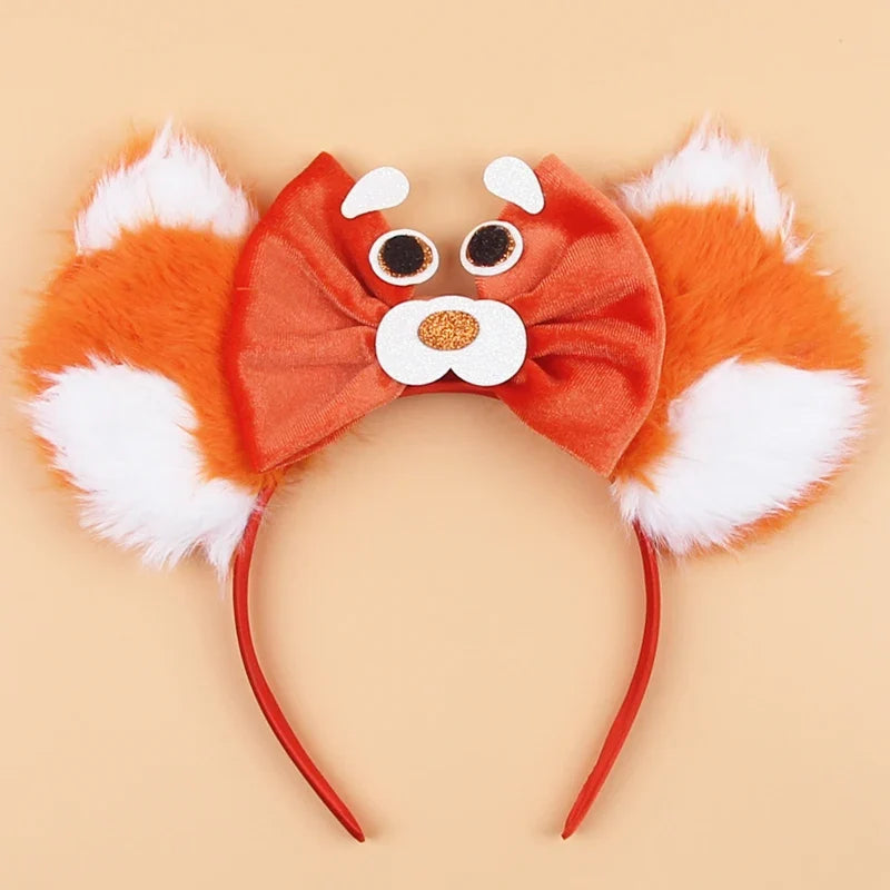 Nieuwste Mickey Mouse Oren Hoofdband Kid Adult Festival Party Pailletten Strik Haarband Vrouwen Baby Girl Party Haar Accessories