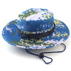 Camouflage Tactical Cap Boonie Bucket Hat Caps Camo Men Outdoor Sports Sun Bucket Cap Fishing Hiking Hunting Hats
