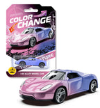 Alloy Off road model mini set toy racing car Color Changing Temperature Sensing Inertial Cars Model for bath Pool Water Toy