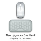 Keyboard Mouse Wrist Rest Pad Memory Foam Hand Rest Support Support Ergonomic Wrist Cushion Pad Memory Foam For Notebook Laptops