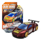 1:64 Magic Color Changing Racing Car Model Temperature Sensitive Inertia Pull Back Cars Toys Crash-Resistant Durable Boys Gift