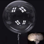 10/20/30/50pcs 10/12/16/18/20/24/36inch Transparent Bobo Balloon Clear Bubble Birthday Party Wedding Baby Shower Decor Supplies