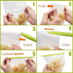 Reusable Food Bag Sealing Clip for Snack and Kitchen Storage Bags