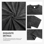 Yami Sukehiro Graphic Tshirt Black Clover Manga Cotton T-shirt For Men Short Sleeve Clothing Oversized Tee Male Washed T Shirt