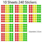1" Happy Sad Smiling Face Behavior Stickers 120-1200pcs Labels Teachers Classroom School Kids Student Reward Sticker Toys Gifts