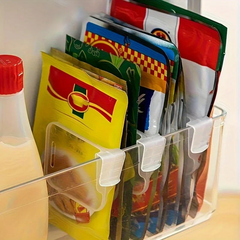 Clear Refrigerator Organizer Dividers – Adjustable Fridge Storage